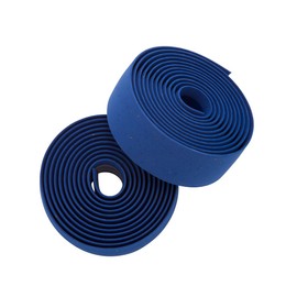 Planet Bike Comfort GEL Road Bike Handlebar Tape with Reflective Bar Plugs, Blue Cork