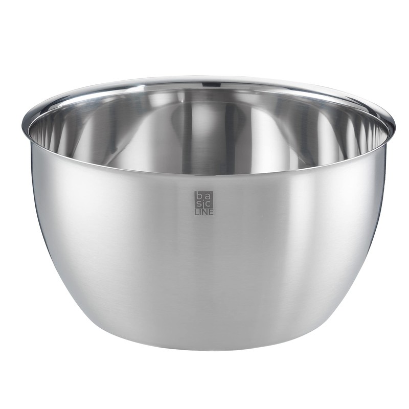 RÖSLE Basic Line Bowl, Elegant Stainless Steel Bowl for Food