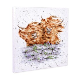 Wrendale Designs - 'Blown Away' Small Canvas