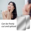 9 Pieces Mirror Adhesive Craft Mirrors Shatterproof Sheet Small Mirror