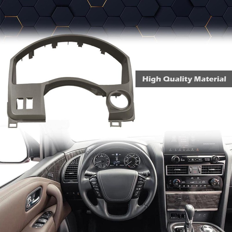 PIT66 Instrument Cluster Dash Panel Gauge Cover Bezel Trim Compatible