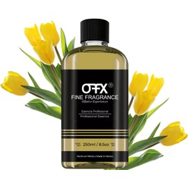 Fine Fragrance, Esencia para difusor aroma Tulip, 250ml, ultra concentrada para uso exclusivo en difusores profesionales y aromaterapia