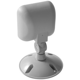 Glownary LED Emergency Light, Single Head Remote, Indoor/Outdoor, 1.2W, 120V/277V, Gray