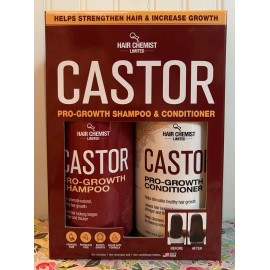 HAIR CHEMIST LIMITED CASTOR PRO GROWTH SHAMPOO & CONDITIONER 33.8 OZ