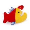 Petface Planet Parker the Piranha Eco Friendly Plush Cat Toy