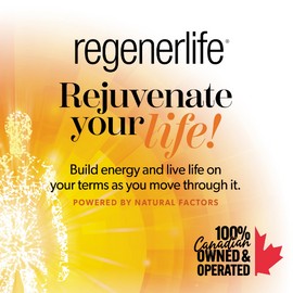 Natural Factors Regenerlife L-Taurine 1000 mg, 120 vegetarian capsules, Supports Cardiovascular Function