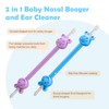 Baby Nose Ear Cleaning Tool 2 Pack - Nasal Booger