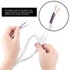 10 Packs Lamp Cord Set with Plug and Switch Pure