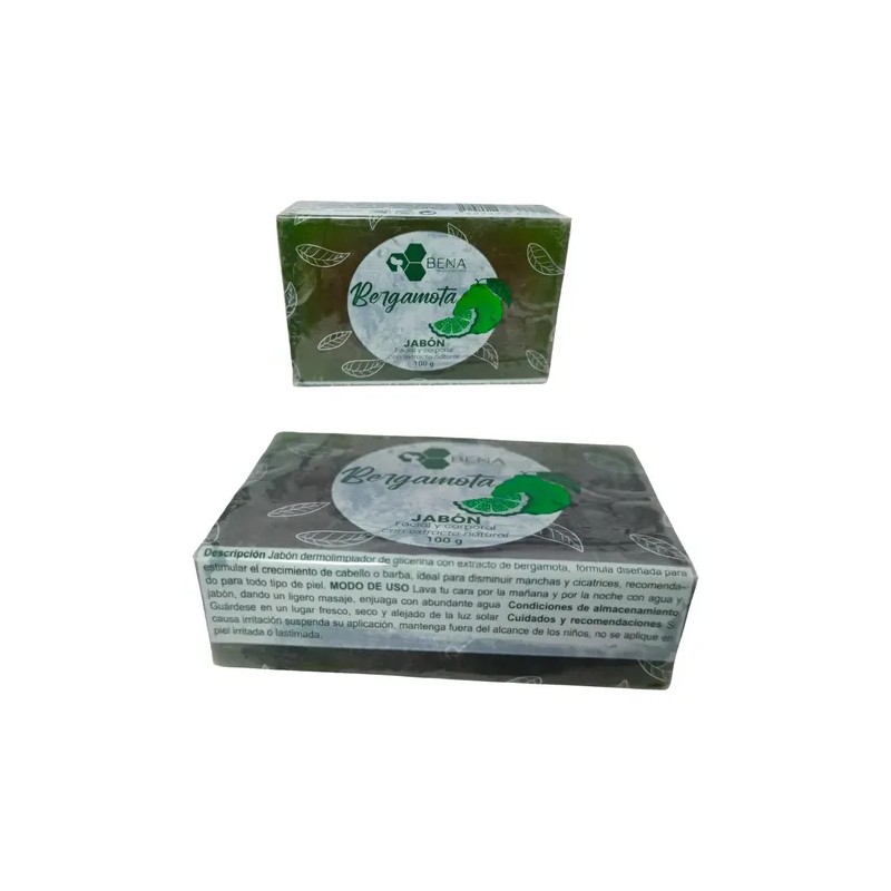 Jabón Bergamota Concentrado Premium 100gr