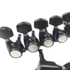 Kaynes Guitar Locking Tuners – 18:1 Black Lock String Tuning
