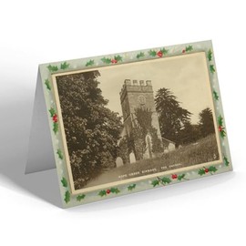 CHRISTMAS CARD - Vintage Herefordshire - Hope under Dinmore. The Church