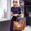 Women's Tote Bags Water Proof Ladies Leather Purse Handbags Large