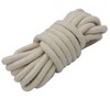 Jukway Cotton Cord 11 mm Round Cord Braided Rope with