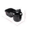 Niciksty Getränkehalter Kinderwagen mit Snack Tablett, 2-in-1 Universal Becherhalter Kinderwagen