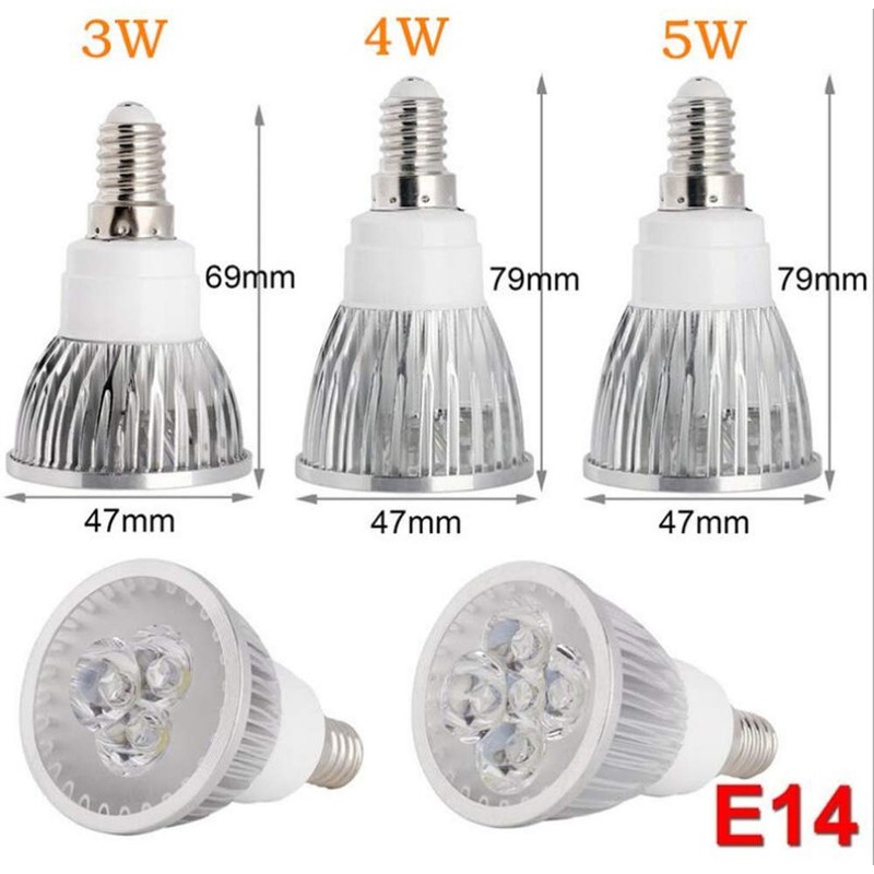 E14 LED Bulbs 3W(Equivalent 25W Halogen Bulb Replacement) Cool White