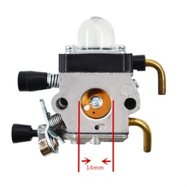 Timunr Carburetor Kit Replacement for Stihl FS38 FS45C FS45L FS46 FS46C FS55C FS55T FS55 FS55R FS55RC KM55 KM55R HL45 String Trimmer Weed Eater 4140-120-0619, 4137-120-0608