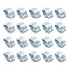 PATIKIL 20 Pack 7-9mm Double Ear Hose Clamps Galvanized Steel