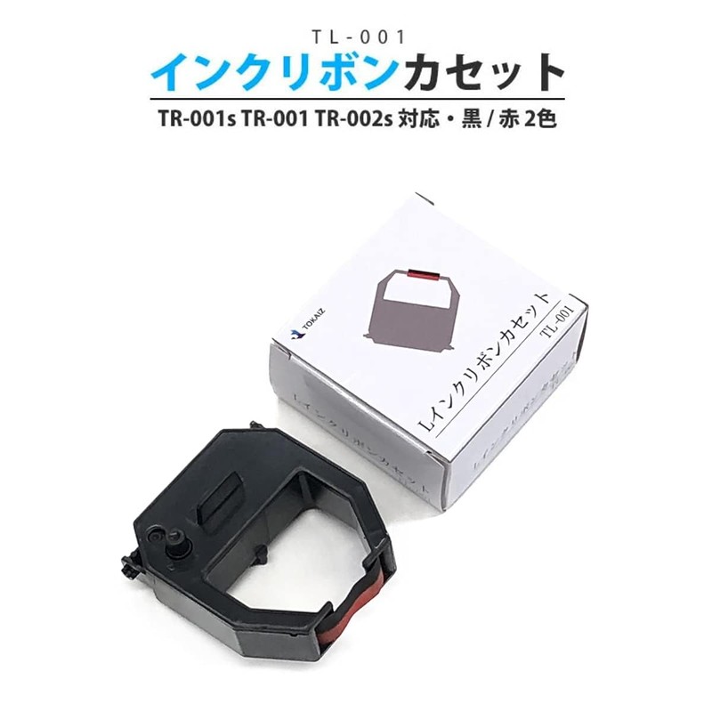 TOKAIZ TR-001s TR-001 TR-002s Ink Ribbon Cassette TL-001 Black Red