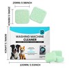 Evnttlion 36Pack Washer Machine Cleaner Tablets-18 Month Supply,Easy Pet Hair