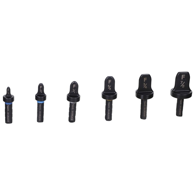 SPIN F6000 6-Piece Drill Bit Flaring Set 1/4, 3/8, 1/2,