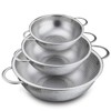 P&P CHEF Colander Set of 3, Stainless Steel Micro-Perforated Colanders