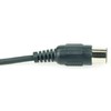 Paccs 1 x 3 m Midi Cable, 5-Pin Black, DIN