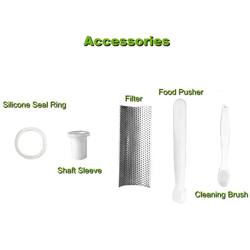304 Stainless Steel Wheatgrass Juicer, Hand Crank Fruit Press for