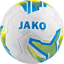 Jako Lightball Hybrid Champ 32 Panel, Hybrid Technology, White/JAKO Blue/Neon Yellow, 4, 2359