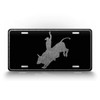 Bull Rider License Plate Cowboy Auto Tag Aluminum Sign