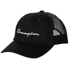 Champion 141-001A Kids Mesh Cap, Black