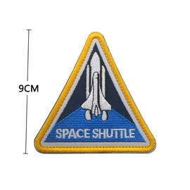 PHOENIX IKKI Space Shuttle Spaceship NASA Nasa Astronaut Rocket Embroidered Patch Patch Applique Triangle