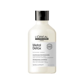 LOréal Professionnel Metal Detox  Shampoo anti-metales  Previene el quiebre, preserva el color y protege el cabello Libre de sulfatos y parabenos Con 