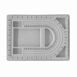 Mini Bead Board, Bead Measuring Beading Supplies Beading Mats, Trays & Boards Board Bead Boards for Jewelry Making Small Portable Bead Design Tray DIY Craft Tool for Girl and