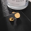 Stainless Steel Dainty Apple Men Brooch Lapel Pins Women Clasp