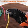 LEONTOOL 9 PCS Ratcheting Crimping Tool Kit - Quick Change