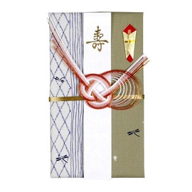 Yamamoto Hitoto Shoten Gold Seal Fukubu Cloth Abalone Tsubishi [1093-1] Made in Japan Japanese Pattern Inbound Souvenir