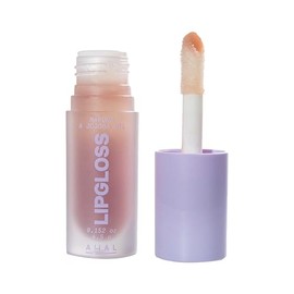 AHAL Lip Gloss Brillo Labial  Hbrido entre Lip Oil y Gloss  Humectante con Aceite de Jojoba, Mafura y Frambuesa  Con Cera de Carnauba y Pptidos de... 