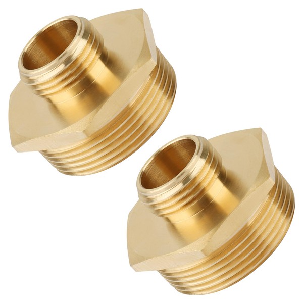 XT Brass 3/4" Male x 1-1/2" NPT Male Hose Adapter