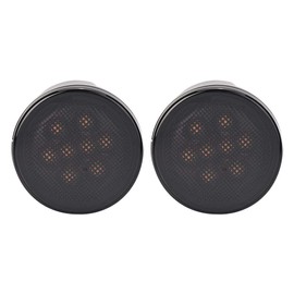 Madezz LED Turn Signal Light, Pair, Fit for Jeep Wrangler JK JKU 2007-2018, Yellow Beam