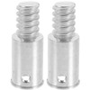GLEAVI 2pcs Threaded Tip Replacement Threaded Tip Repair Kit Pole
