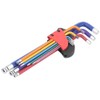 Lengthened Type Flat End Hex Wrench Set Socket Head Wrench