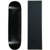 Moose Skateboard Deck Blank Dipped Black 8.0" Black Grip