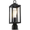 Outdoor Post Lights, Lamp Post Light Fixture with E26 Socket,