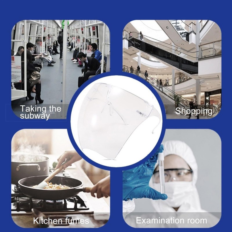 Full Face Shield | Protective Face Dust Cover for Adults,Lightweight
