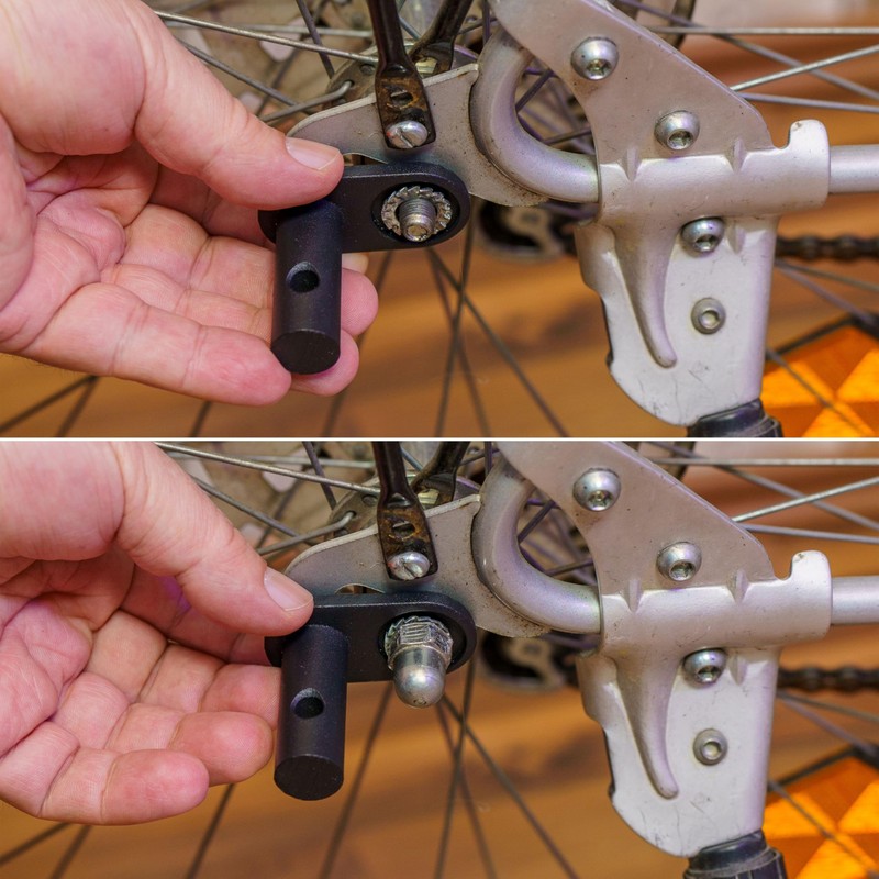 Bicycle Trailer Coupler, 1 Set, Black, with Safety Splint, Suitable