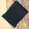 Citystores® Black 4 Hook Bra Extender Extension Adjuster Pregnancy Comfort