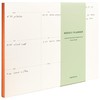 Weekly Planner To Do List Notepad. Desk Pad for Work