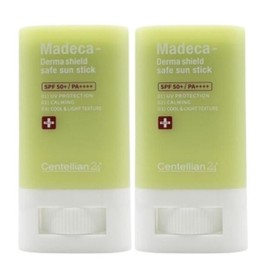 Centellian24 센텔리안24 마데카 더마쉴드 세이프 선스틱 2개 Centellian24 Madeca Derma Shield Safe Sun Stick 2-pack