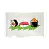CafePress Maki Nigiri Ikura Sushi Magnets Rectangle Magnet, 3"x2" Refrigerator