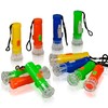 PROLOSO Mini Toy Flashlights with Lanyard LED Pocket Flashlight Toy